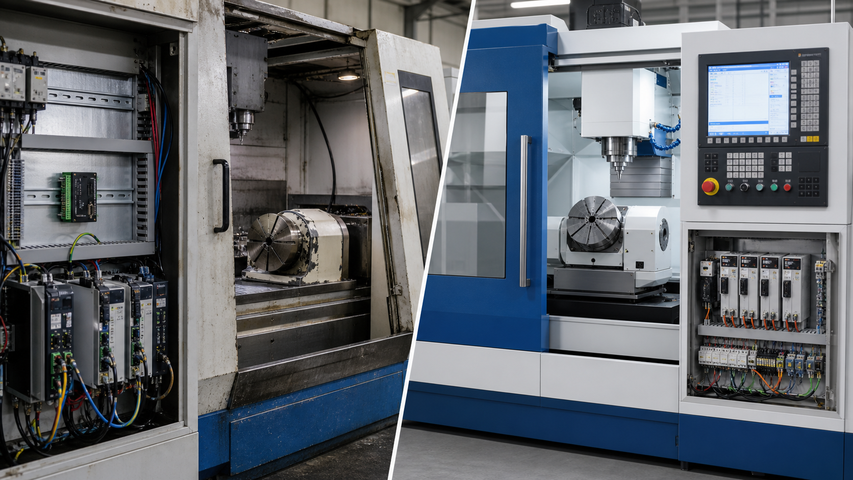 External 4th axis controller retrofit compared with native CNC 4th axis upgrade