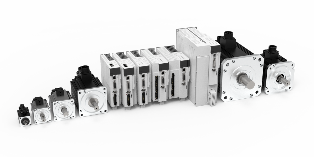Yidai servo drives and motors for external 4th and 5th axis CNC control systems